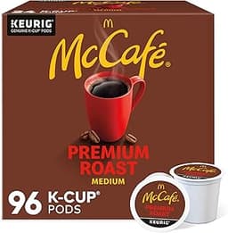 McCafe Premium Roast Coffee, Keurig Single Serve K-Cup Pods, Medium Roast, 96 Count