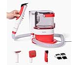 ChomChom Roller Dog Vacuum for Shedding Grooming – Dog Grooming Kit with Dog Brush Vacuum Attachment, Pet Hair Clippe...