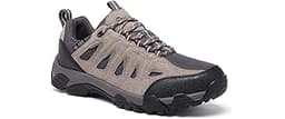 SHULOOK Men's Waterproof Hiking Shoes Lightweight Anti Slip Outdoor Ankle Boots Breathable Hike Trekking Trails Shoe
