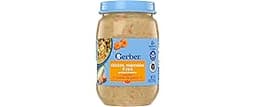 GERBER Puree Chicken, Pasta and Vegetables taste like Caido De Pollo 12x6oz