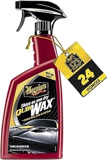 Meguiar's Quik Wax, 24 Oz | Spray Wax for Car Detailing, Creates a Deep Shiny Look, Can Be Applied to Wet or Dried Pa...