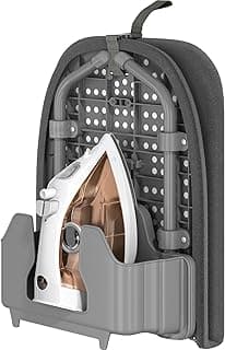 Kingboard Tabletop Ironing Board with Iron Holder, Small Iron Board with Heat Resistant Cover, Portable Mini Ironing ...