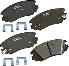 Bendix Premium SBC1421 Ceramic Front Brake Pads for Select Models Buick Allure, Cascada, LaCrosse, Regal, Cadillac EL...