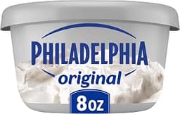 Philadelphia Cream Cheese Spread, Original, 8 oz | for Smooth Spreadable Mornings No Artificial Preservatives, Flavor...