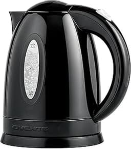 OVENTE Electric Kettle, 1.7L Fast Boiling Water Heater for Coffee or Tea, BPA Free with Water Level Gauge, Auto Shut-...