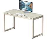 SHW 48-Inch Commercial-Grade Office Computer Desk, Maple | 10-Year Limited Warranty