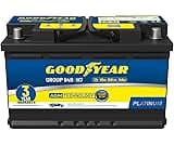 Goodyear 94R-H7-AGM BCI Group Size 94R 12V 80 AH, 140RC, 850 CCA Platinum series Rechargeable AGM Maintenance Free Au...