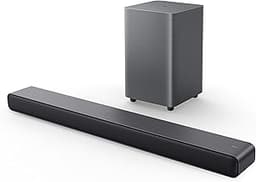 TCL S55H 2.1 Sound Bar with Wireless Subwoofer for Smart TV | Dolby Atmos DTS:X Auto Room Calibration| 220W Power Wir...