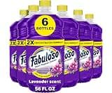 Fabuloso 2X Multi-Purpose Cleaner, No Rinse Floor Cleaner, Long-Lasting Freshness, Lavender Scent, 56 fl oz