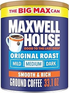 Maxwell House Original Roast Ground Coffee, 33.1 oz Canister