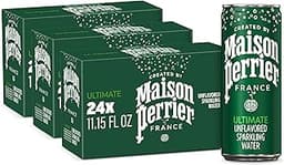 Maison Perrier Ultimate Sparkling Water, 11.15 FL OZ Cans, 8 Count, 3 Pack