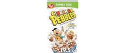 Post Cinnamon PEBBLES Breakfast Cereal, Gluten Free, 19.5 oz Box | Sweetened Puffed Rice With Crunchy Texture And Bol...