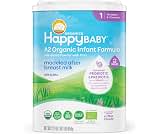 HAPPY BABY Stage 1 A2, 0-12 Months, Organic Infant Formula, 22.9oz (1 Pack) | USDA Organic Baby Formula with A2 Milk ...