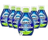 Dawn Platinum Powerwash Dish Spray, Dish Soap Cleaning Spray, Apple Scent Refill, Dish Soap Liquid, 16 Fl Oz (Pack of 6)
