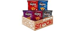 Doritos Flavored Tortilla Chips, Variety Pack, 1 oz Bags, (21 Pack) | Assortment May Vary