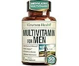 Multivitamin for Men with Methylated Vitamins and Chelated Minerals for Energy, Focus and Immune Health – Premium Dai...