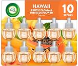 Air Wick Plug-In Scented Oil Refills, Hawaii with Essential Oils, 10 Count | Air Wick Plug-In Scented Oil Refills, Ha...