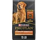 Purina Pro Plan Complete Essentials Shredded Blend Dry Dog Food,15 lb. Bag | Chicken & Rice Formula with real chicken...