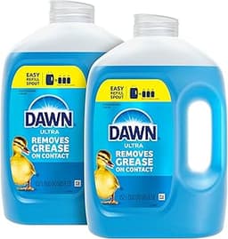 Dawn Ultra Original Dish Soap Refill Jug Large Size Original Blue Liquid Dishwashing Detergent, Powerful Dawn Dish So...