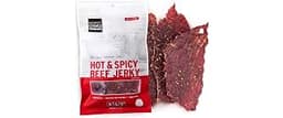 People's Choice Big Slab Beef Jerky - Whole Muscle - Hot & Spicy, 19.2 oz | Thin Sliced Slabs, 9 g Protein Per Servin...