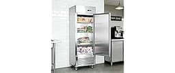 27"W Commercial Freezer Single Solid Door Stainless Steel Reach-in Freezer 18.68 Cu.ft. Upright Fan Cooling Freezer f...