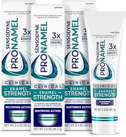 Pronamel Clinical Enamel Strength Whitening Action Toothpaste, 3.4 oz x 3