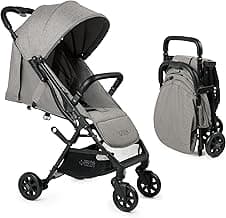 Lightweight Travel Stroller for Baby & Toddlers - Easy Fold & Compact Stroller with Canopy, Storage Basket, Multi-Pos...