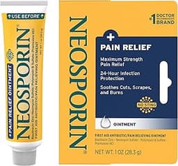 Neosporin + Pain Relief Dual Action Triple Antibiotic Ointment, 1 oz