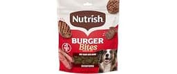 Nutrish Burger Bites Beef Recipe with Bison Premium Dog Treats, 12 oz. Pouch (Rachael Ray)