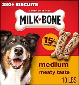 Milk-Bone Original Dog Treats Biscuits for Medium Dogs, 10 Pound