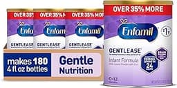 Enfamil Gentlease Easy to Digest Baby Formula, 27.7 Oz, 4 CT | Infant formula, Brain Supporting DHA, for easing Fussi...