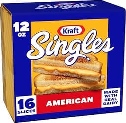 Kraft Singles Slices, 16 ct Pack, American