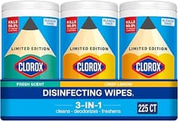 Clorox Disinfecting Wipes Back to School Variety Pack, 75 Count Each, Pack of 3 (Package May Vary)