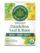 Traditional Medicinals Organic, Dandelion Leaf & Root - Dandelion Root Tea, Supports Normal Detox + Digestion - Koshe...