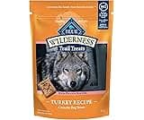 Blue Buffalo Wilderness Trail Treats High Protein Grain Free Dog Biscuits Crunchy Dog Treats, Turkey Recipe, 24-oz Bag