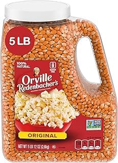 Orville Redenbacher's Gourmet Popcorn Kernels, Original Yellow, 4g Fiber Per Serving, 5 lb.