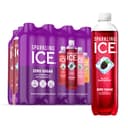 Sparkling Ice Purple Variety Pack, Flavored Water, Zero Sugar, with Vitamins and Antioxidants, 17 fl oz, 12 count (Bl...