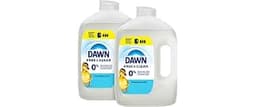 Dawn Free & Clear Refill Jug Dish Soap, Dishwashing Liquid, Tough Grease Removal, Unscented, 51.5oz (Pack of 2)