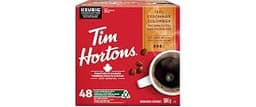 Tim Hortons Colombian Coffee, Single Serve Keurig K-Cup Pods, Medium Roast, 48 Count