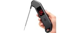 Professional Digital Meat Thermometer, 1 Sec Instant Read, ±0.5℉ Accuracy NIST&NSF Certified Food Thermometer, Auto-R...