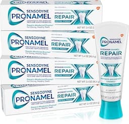 Sensodyne Pronamel Intensive Enamel Repair Extra Fresh Toothpaste,3.4 Oz x4
