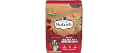 Nutrish Dry Dog Food, Beef, Pea & Brown Rice, 40 lb. Bag (Rachael Ray) | Complete & Balanced Nutrition for Adult Dogs...