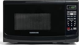 Farberware 0.7 Cu. Ft. Countertop Microwave Oven – 700 Watts Power, Auto Cook Settings, Defrost, Easy Clean and Child...