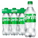 Sprite Lemon-Lime Caffeine Free Soda Soft Drink Bottles, 16.9 fl oz, 6 Pack