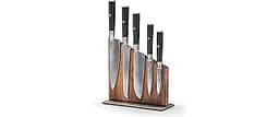 Yatoshi Knives Magnetic Kitchen Knife Block Set - Japanese 67 Layer High-Grade VG-10 Steel Knives, Sharp, G10 Handle ...