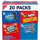 Nabisco Snacks Variety Pack, OREO Minis, Nutter Butter Bites, CHIPS AHOY! Minis Cookies, and RITZ Bits Cheese Sandwic...