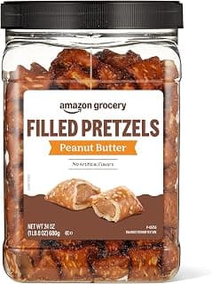 Amazon Grocery, Peanut Butter Filled Pretzels, 24 Oz