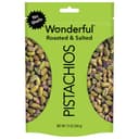 Wonderful Pistachios No Shells, Roasted & Salted Nuts, 12 Ounce Resealable Bag, Protein Snacks, Gluten Free, Healthy ...