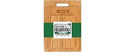 Freshware Bamboo Cutting Board Set of 3, Wooden Cutting Boards for Kitchen, Knife Friendly Food Grade Chopping Board,...