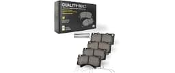 QUALITY-BUILT Front Ceramic Brake Pads, Black Series 1003-1047C, Compatible with 2005-2012 Ford/Mazda/Mercury (Escape...